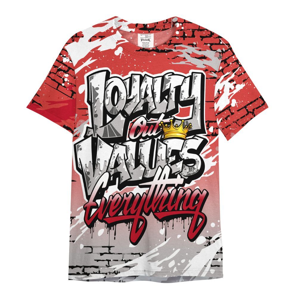 Shirt To Match Scoot Zeros ODD City - Values Of Loyalty Drip All Over Print