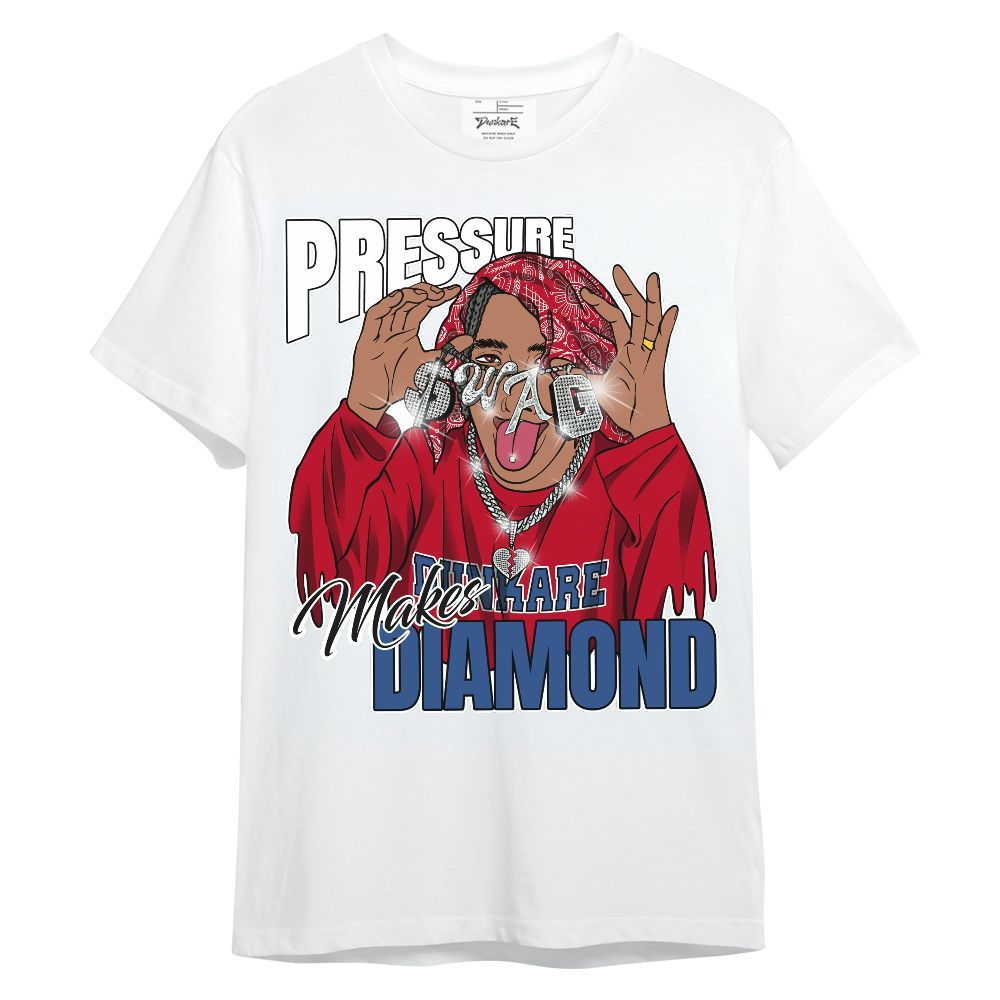 Shirt To Match Air Griffey Max Black Red Navy Blue 1s - Pressures Makes Shirt To Match Unisex Shirt