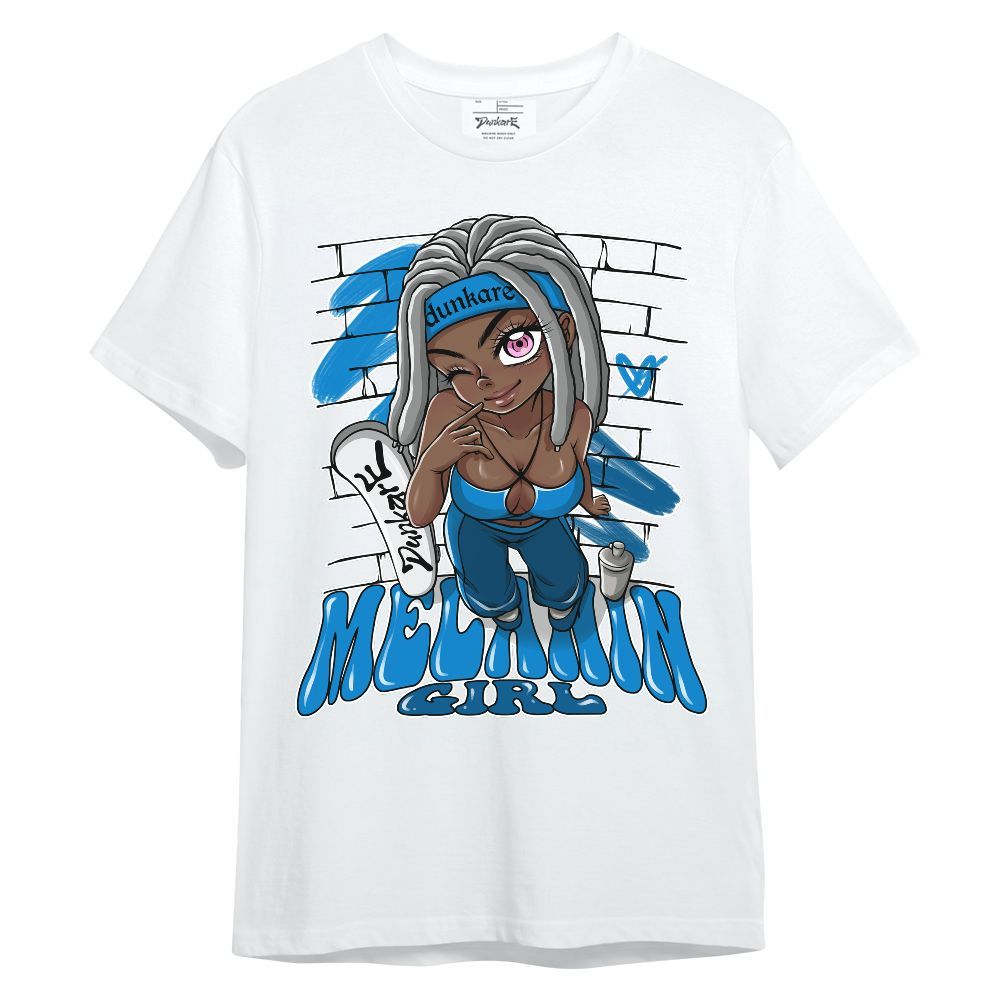 Shirt To Match Military Blue 4s - MelaninGirl Unique Unisex Shirt