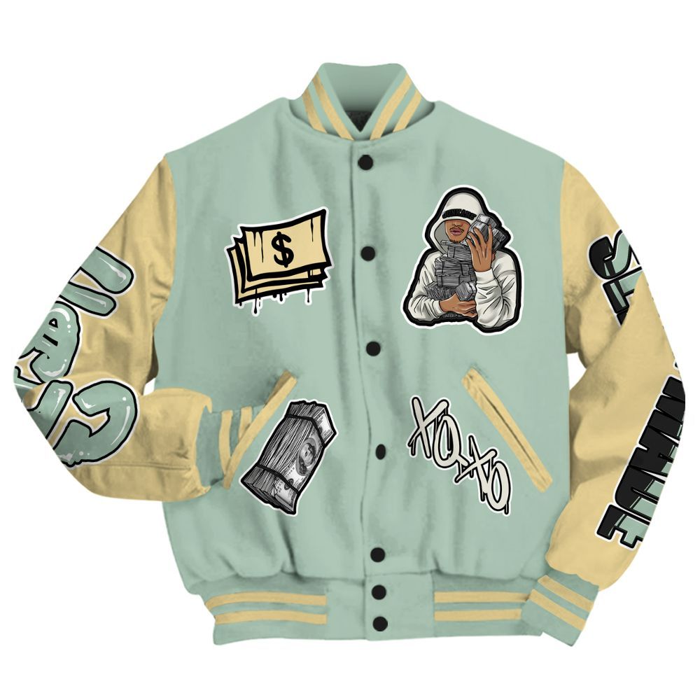 Varsity Jacket To Match Joins Year Of The Snake 5s - Selfmade Unique All Over Print