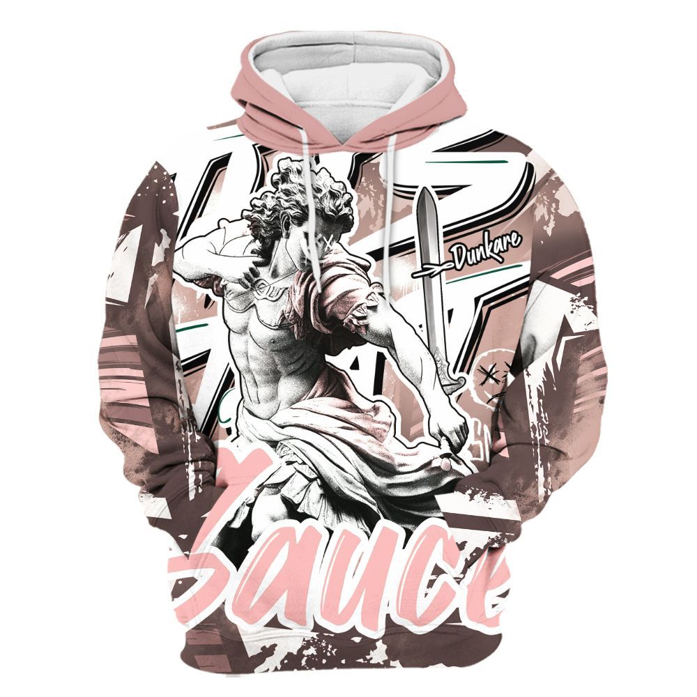 Hoodie To Match Low Legend Pink 11s - This That Sauce Retro All Over Print