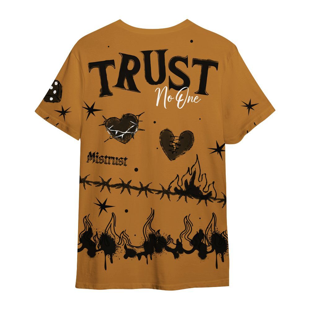 Shirt To Match Air Max Plus Sunset Swarovski - Trust No One Snake-Bite Doodle Crayon All Over Print