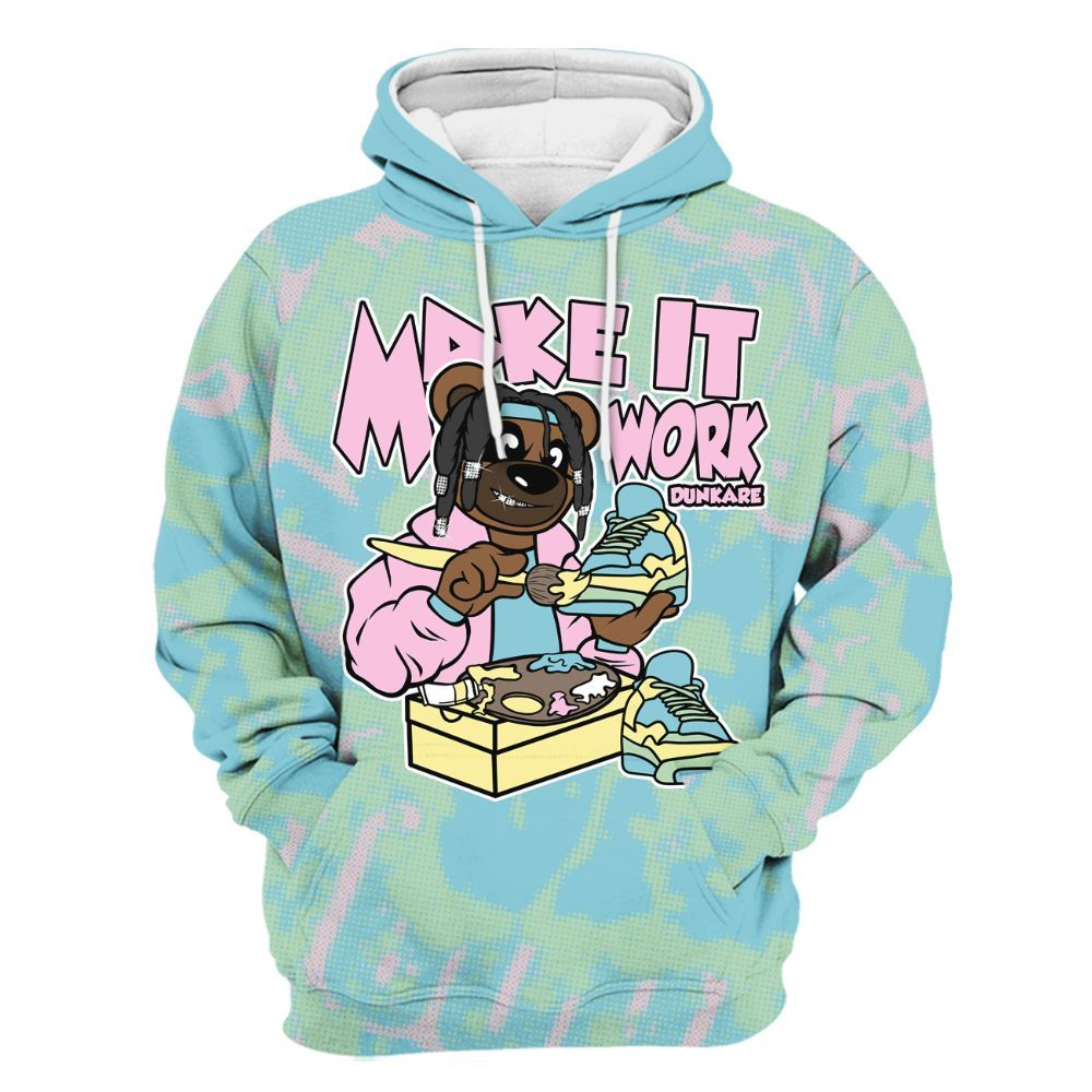 Hoodie To Match SB Dunk Low Visty - Pull It Off Bear Street All Over Print