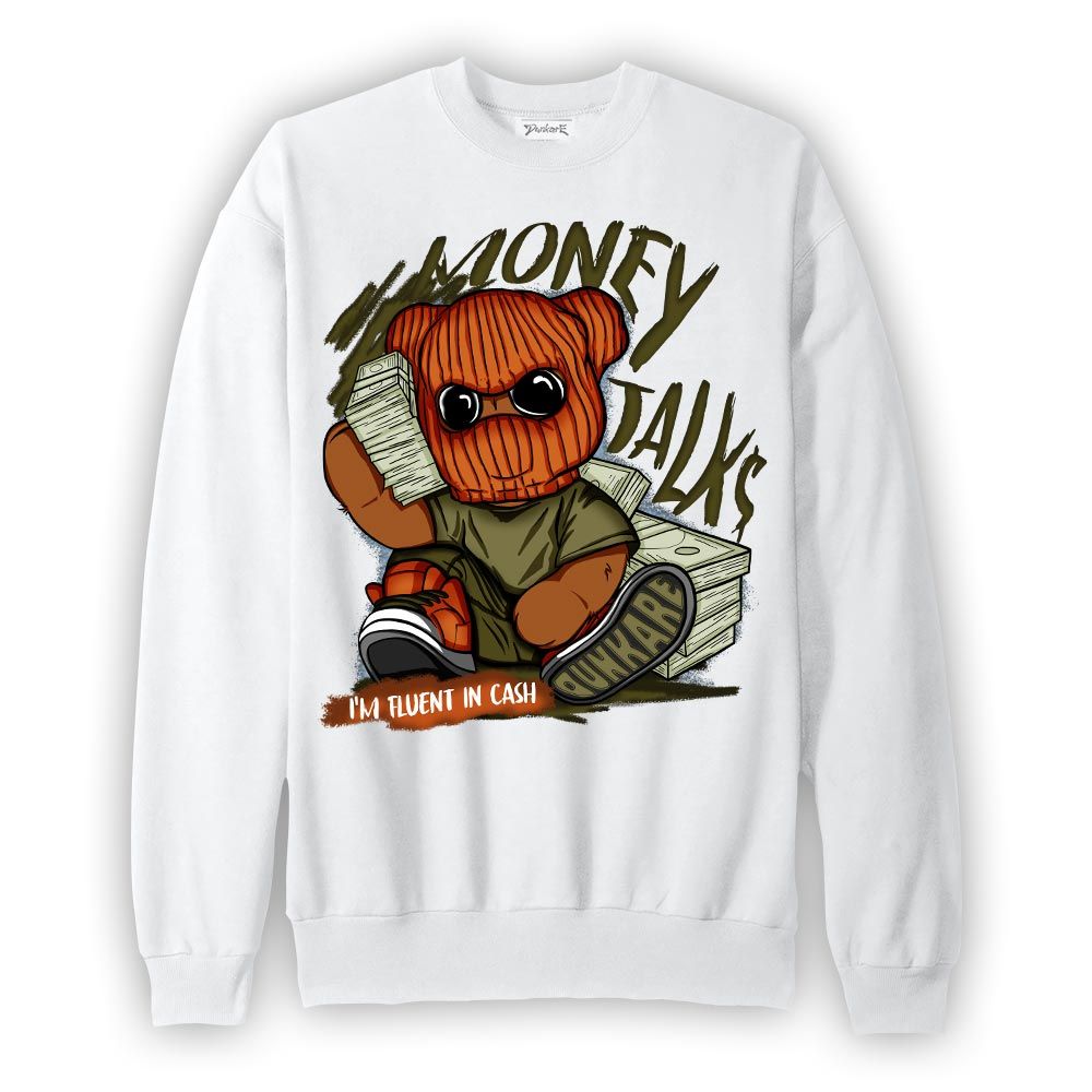 Sweatshirt To match Sweatshirt Money Talk, Olive 5s Sweatshirt, To Match Sneaker Olive 5s, Sweatshirt 1604 NCMD