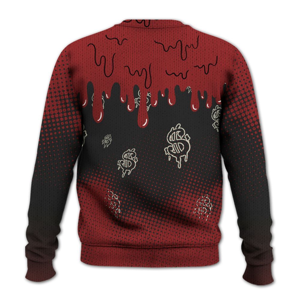 Knitted Sweater To Match High 85 Bred 1s - Loot Bear Unique Drip