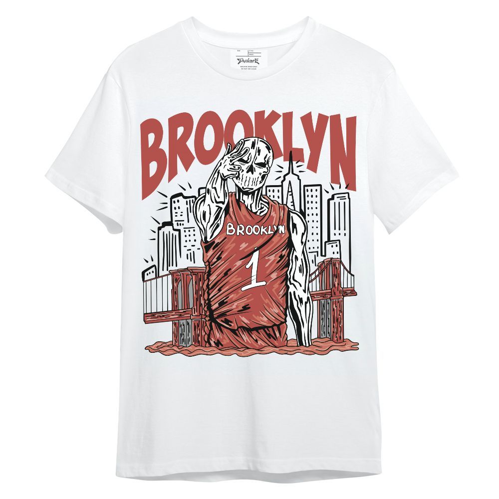 Shirt To Match Dune Red 13s - Brooklyn's Skeleton Unisex Shirt