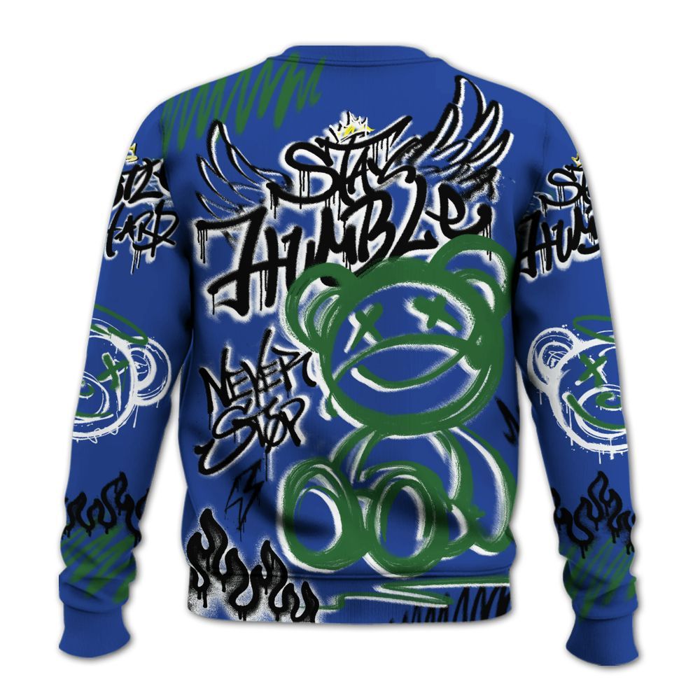 Sweatshirt To Match Dunk Low Tennis Classic - Humble Drip Streetwear Graffity All Over Print