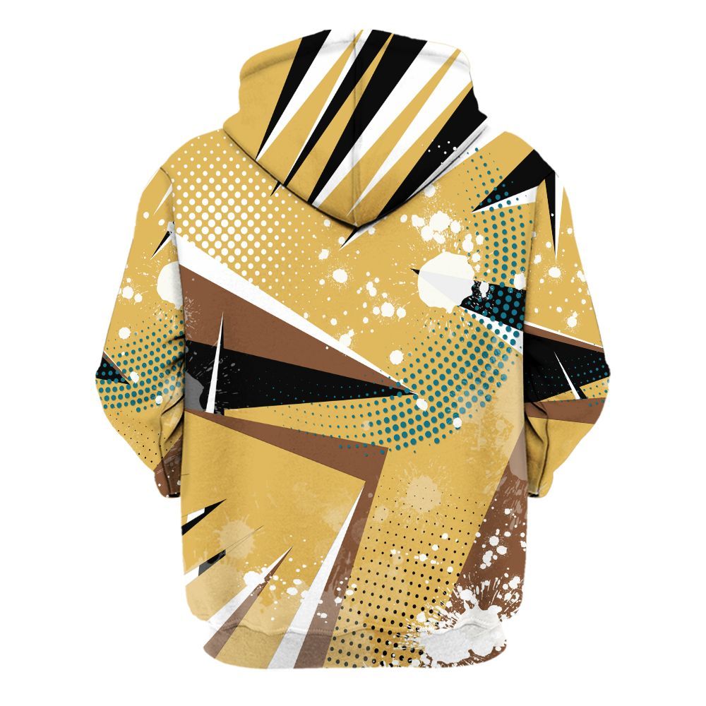 Hoodie To Match Retro Cacao Wow 4s - Poly Trust No One Dripping All Over Print