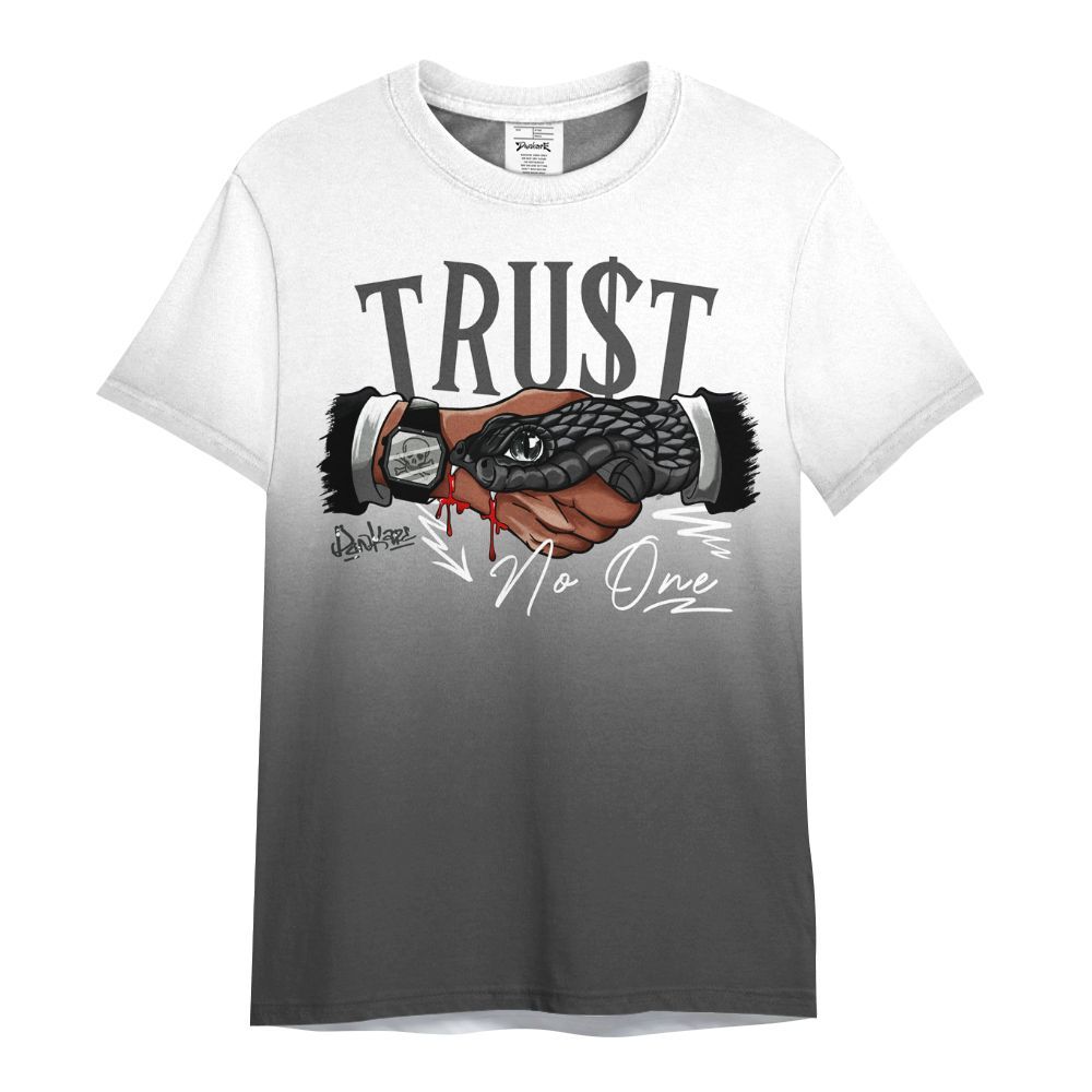 Shirt To Match Fear 4s - Trust No One Drip Graphic All Over Print