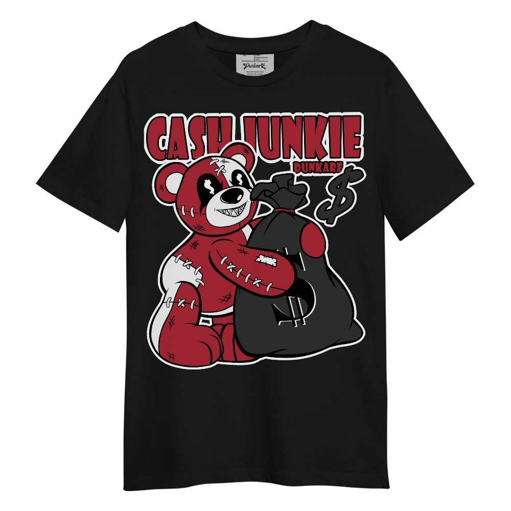 Shirt To Match Black Toe 14s - Cashs Junkie Bear Unisex Shirt