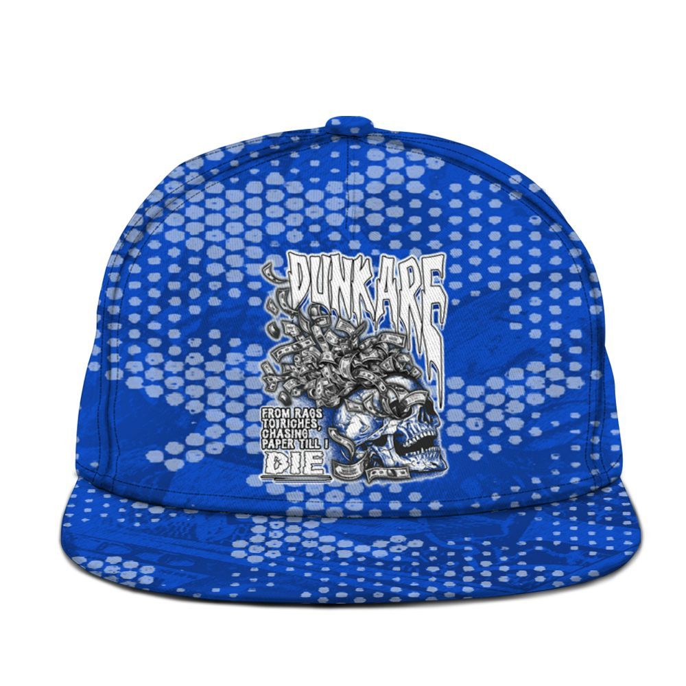 Snapback To Match Air Foamposite One Royal - From Rags To Riches Graphic