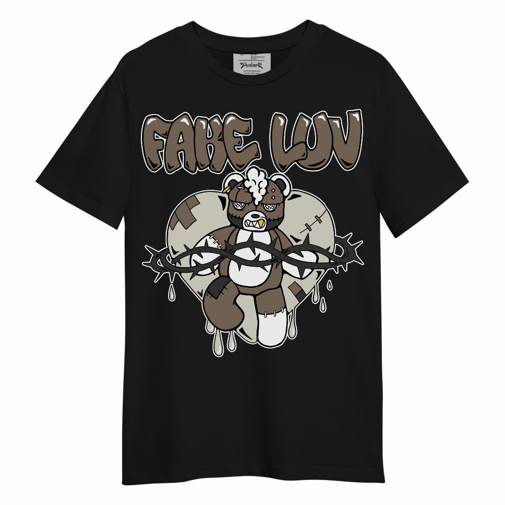 Shirt To Match Low OG Dark Mocha 1s - False Romance Hugz Unisex Shirt