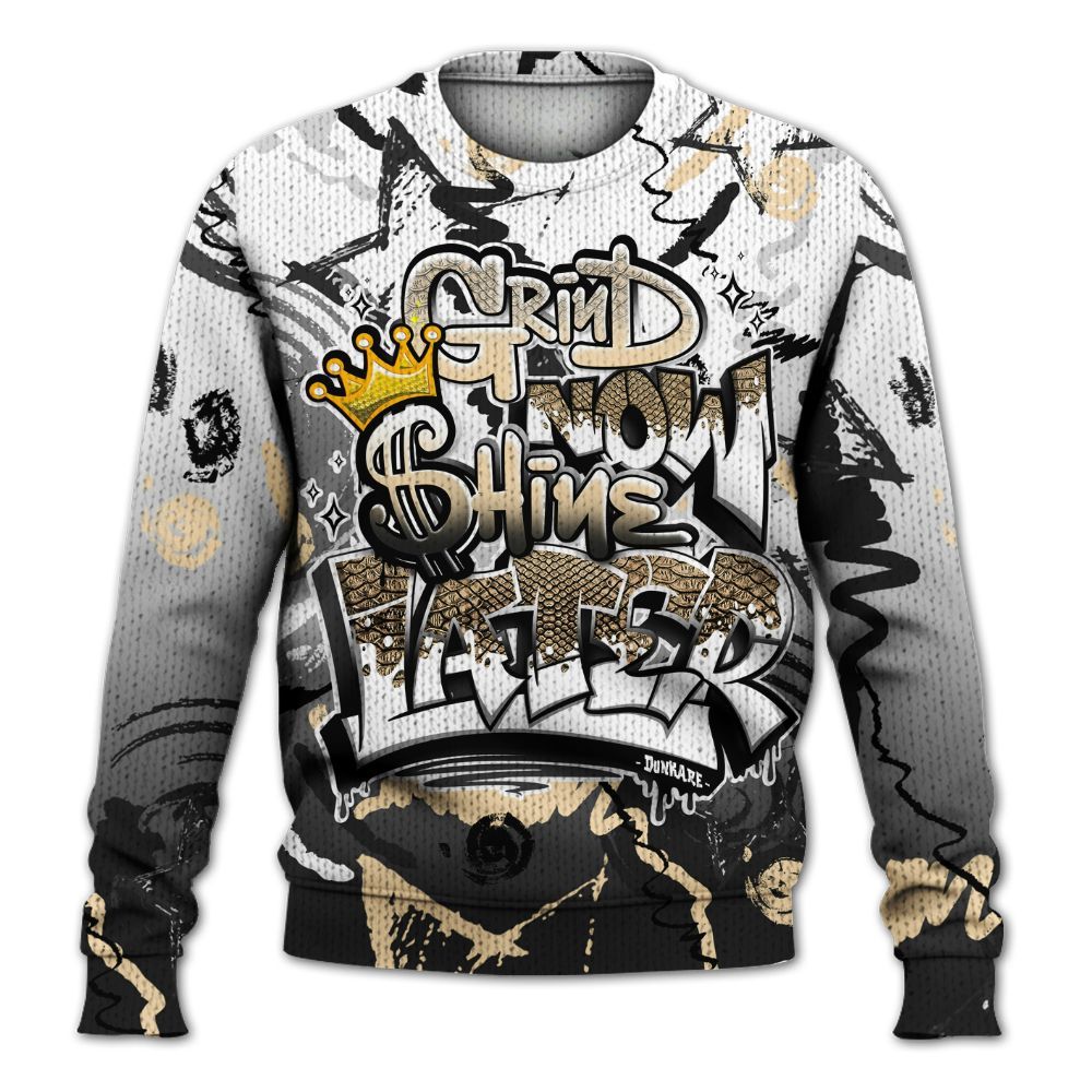 Knitted Sweater To Match Kobe 9 EM Mambacita - Grind Shine Later Drip