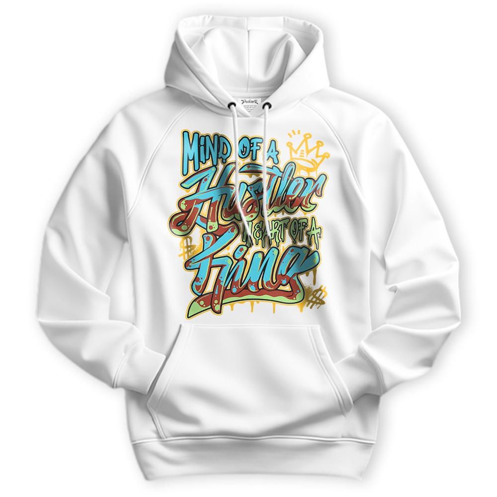 Sweatshirt To Match SB Dunk Di'Orr Greenwood Hoodie - Mind Of Hustlers Heart King Graphic Hoodie Unisex