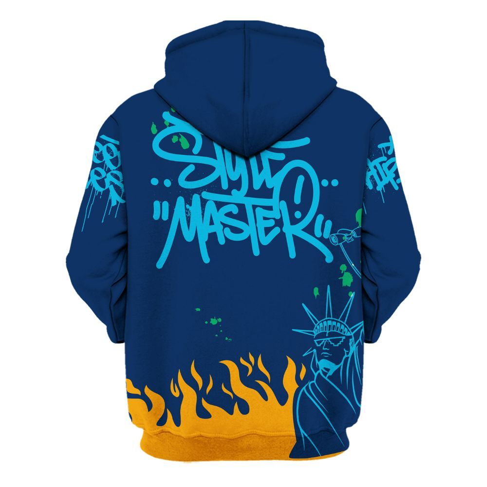 Hoodie To Match Dunk Low GS Electric Algae - Graphic Fck Around Find Out All Over Print