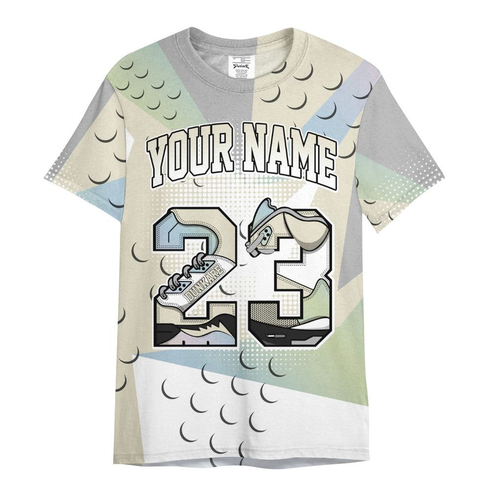 Shirt To Match Joins Year Of The Snake 5s - Poly Custom Name Number 23 5s All Over Print