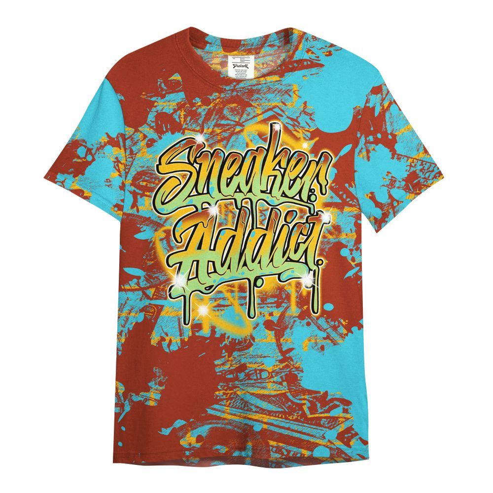 Shirt To Match SB Dunk Di'Orr Greenwood - Addiction Sneakers Graphic Street Art All Over Print