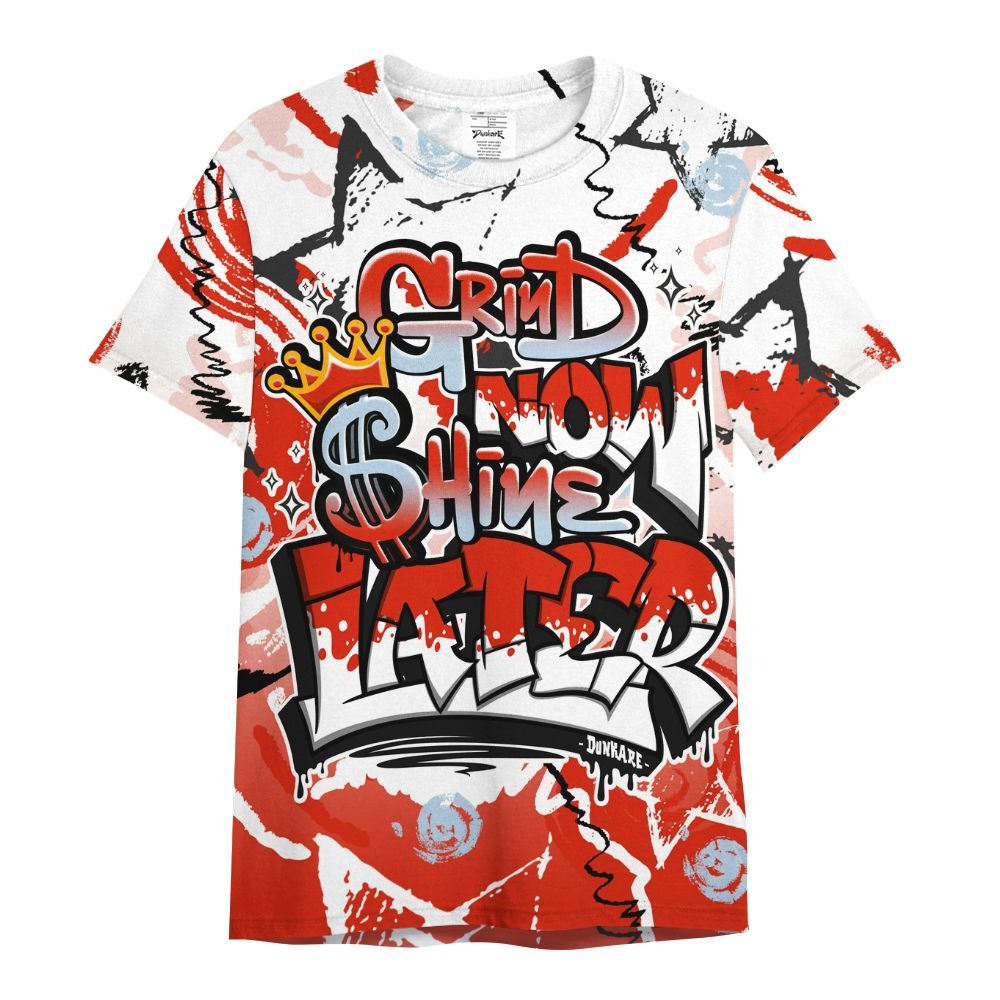 Shirt To Match Retro Cherry 11s - Grind Shine Later Drip All Over Print