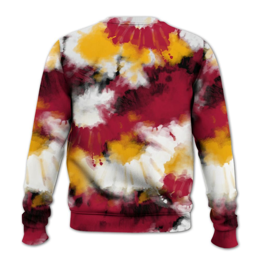 Sweatshirt To Match Cardinal 7s - Tie Dye FK Around Find Out All Over Print