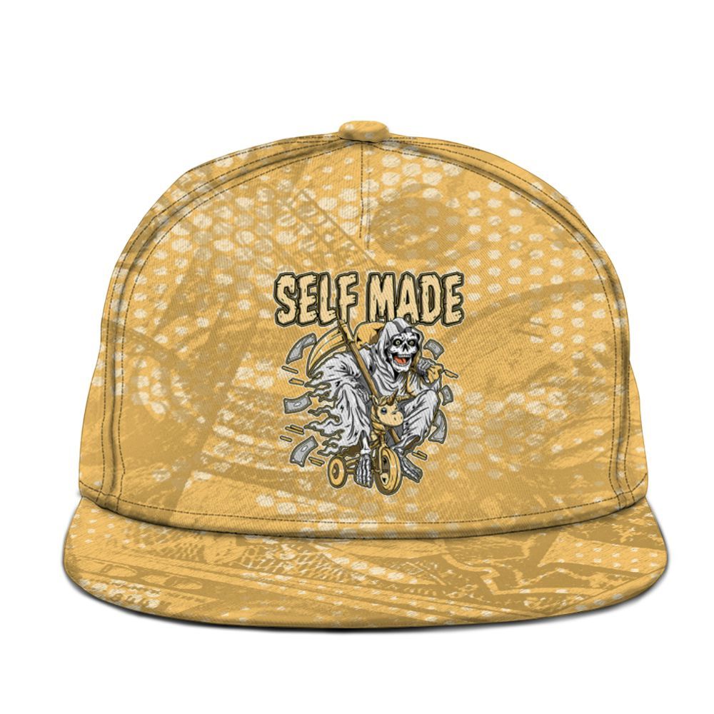 Snapback To Match Craft Paris 6s - Self Make Skeleton Banknotes Art Graphic