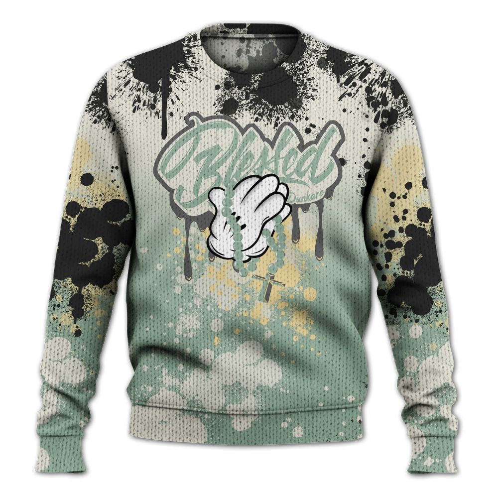 Knitted Sweater To Match Joins Year Of The Snake 5s - God Blessed Ink Drip