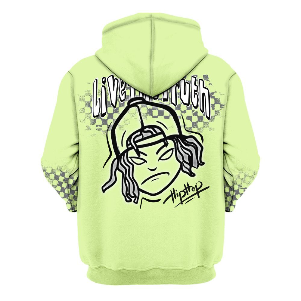 Hoodie To Match Smoke Grey Volt TR 1s - Feel Life Street Style All Over Print