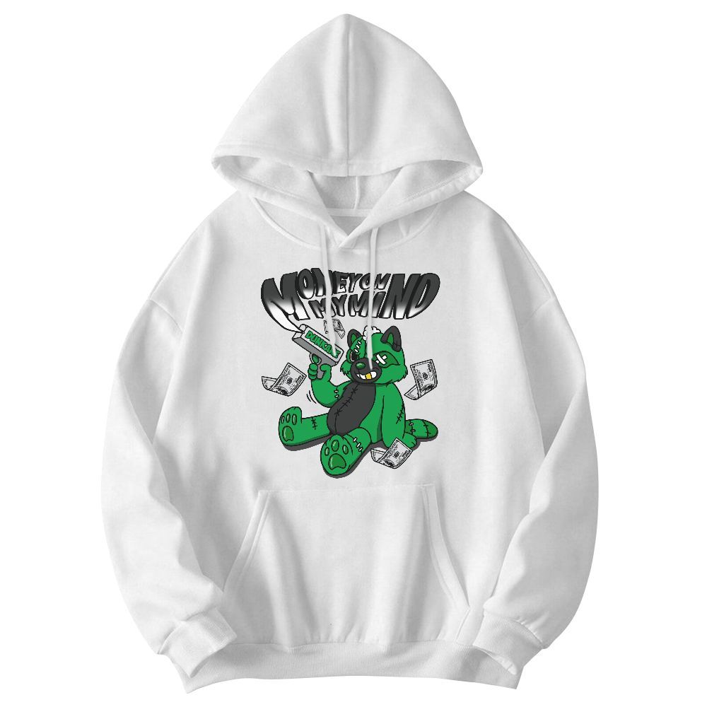 Sweatshirt To Match Low Lucky Green 1s - Money On My Mind Raccoon Graphic