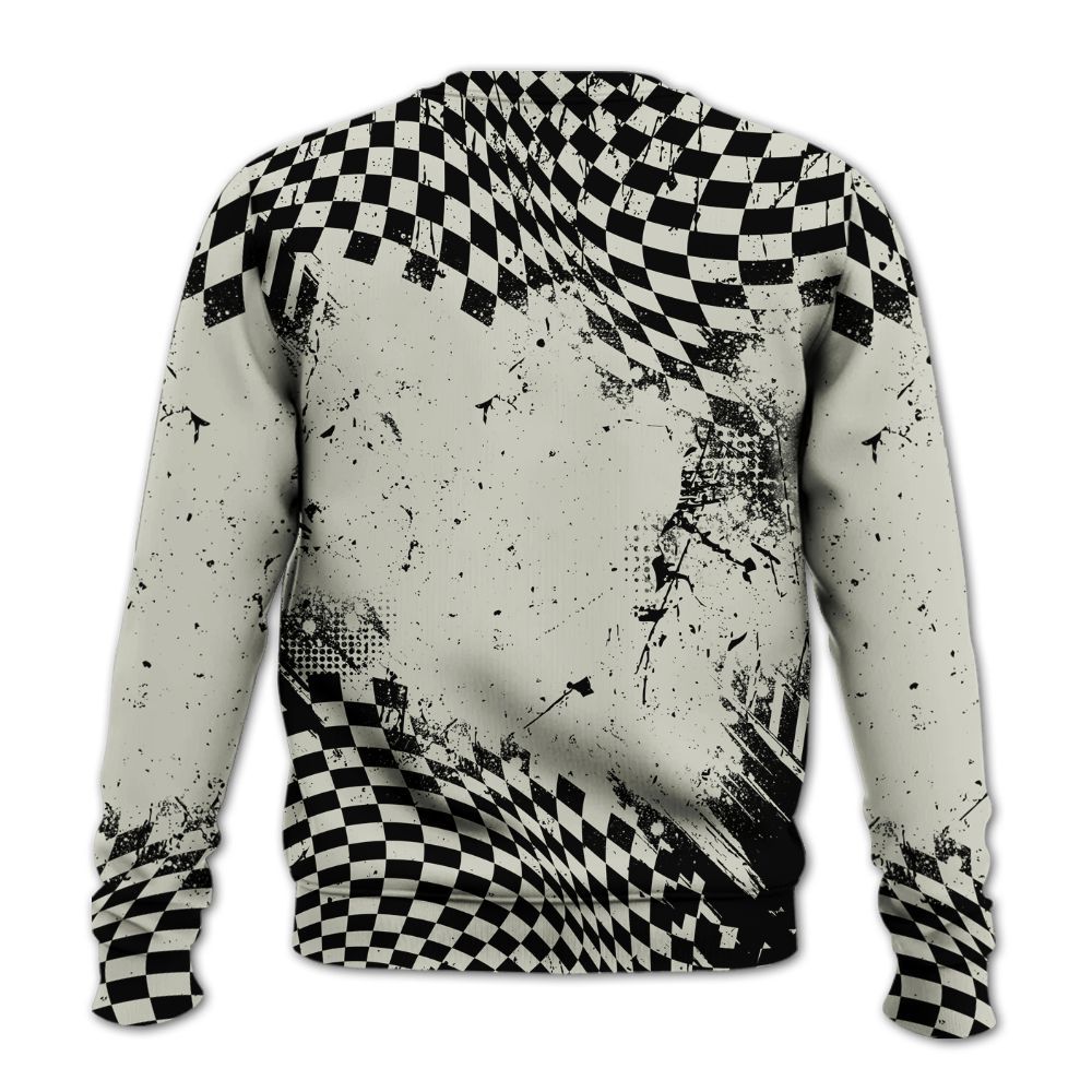 Sweatshirt To Match El Grito 5s - Hustle Hard Monkey All Over Print