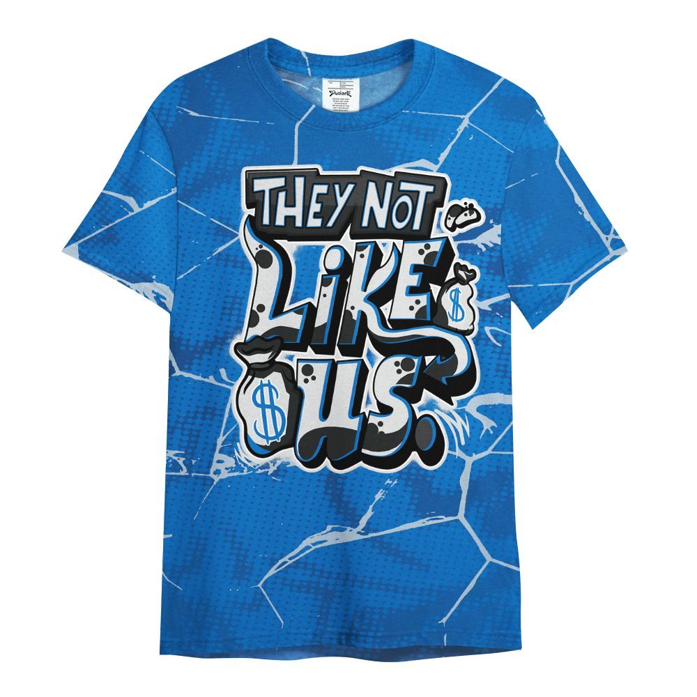Shirt To Match Blueberry 12s - Dislike Us Graphic All Over Print