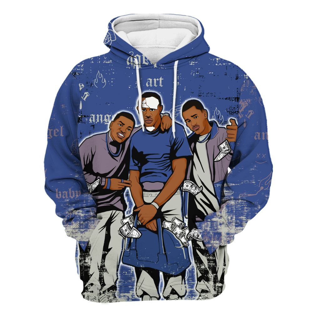 Hoodie To Match Low OG Voodoo Alternate 1s - Paid In Full Money Street Graphic All Over Print