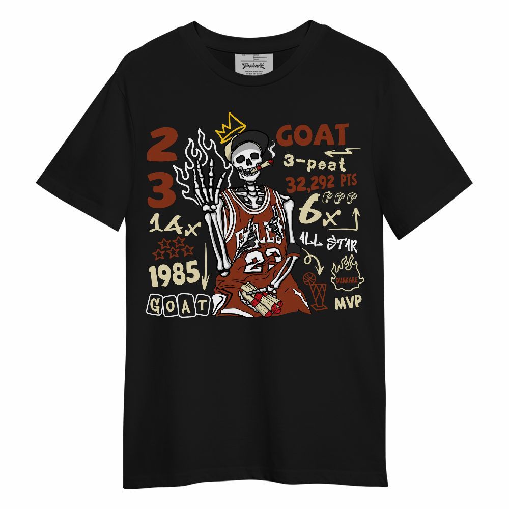 Shirt To Match Retro Eastside Golf 12s - Number 23 G.0.A.T Streetwear Unisex Shirt