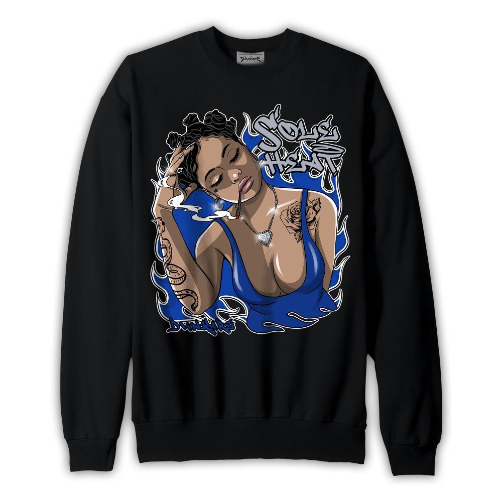 Sweatshirt To match Air Foamposite One Royal Sweatshirt - Sole Heat Unique Graphic