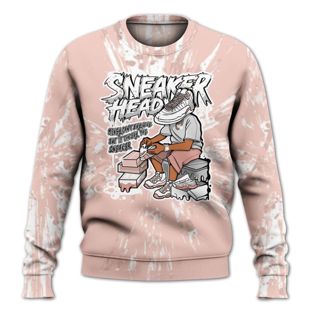 Sweatshirt To Match Low Legend Pink 11s - Sneakers Headache Graphic Luxury All Over Print
