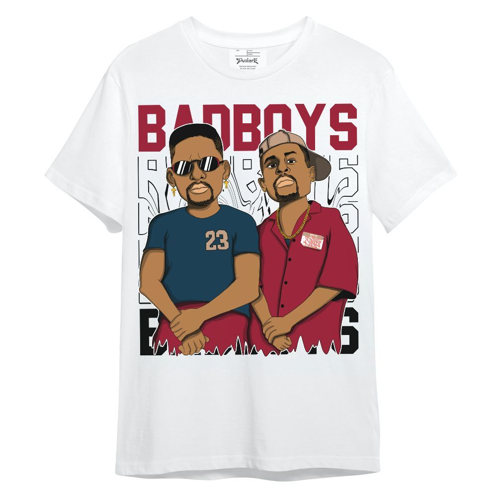 Shirt To Match Mid Multi Color 2022 1s - Bad Boys Funny Graphic Unisex Shirt