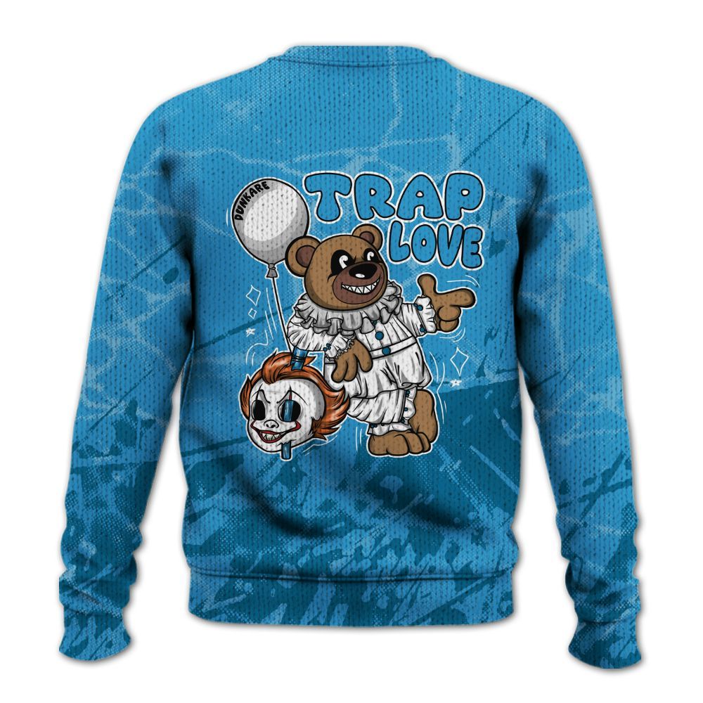 Knitted Sweater To Match Powder Blue 9s - Trap Loves Bear Profound