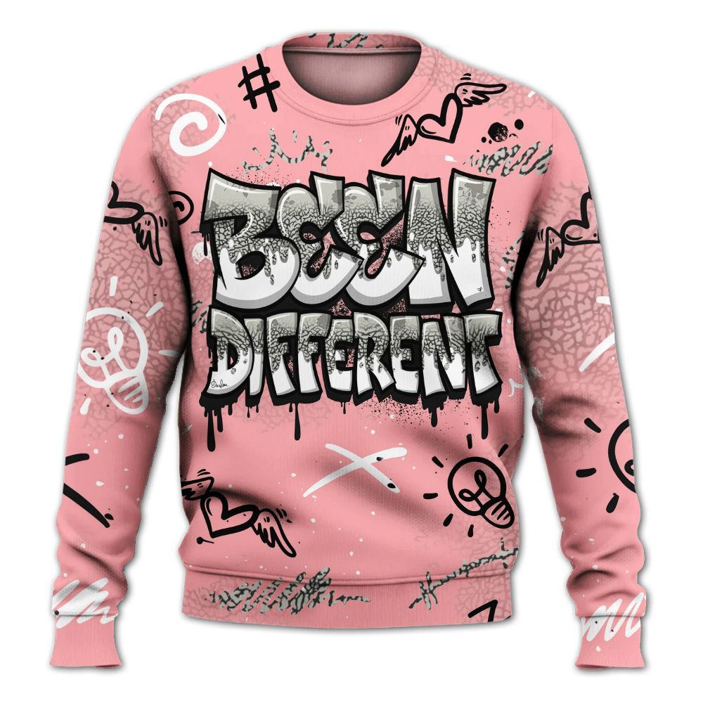 Sweatshirt To Match Retro Wings 3s - Drip Been Di2ferent All Over Print