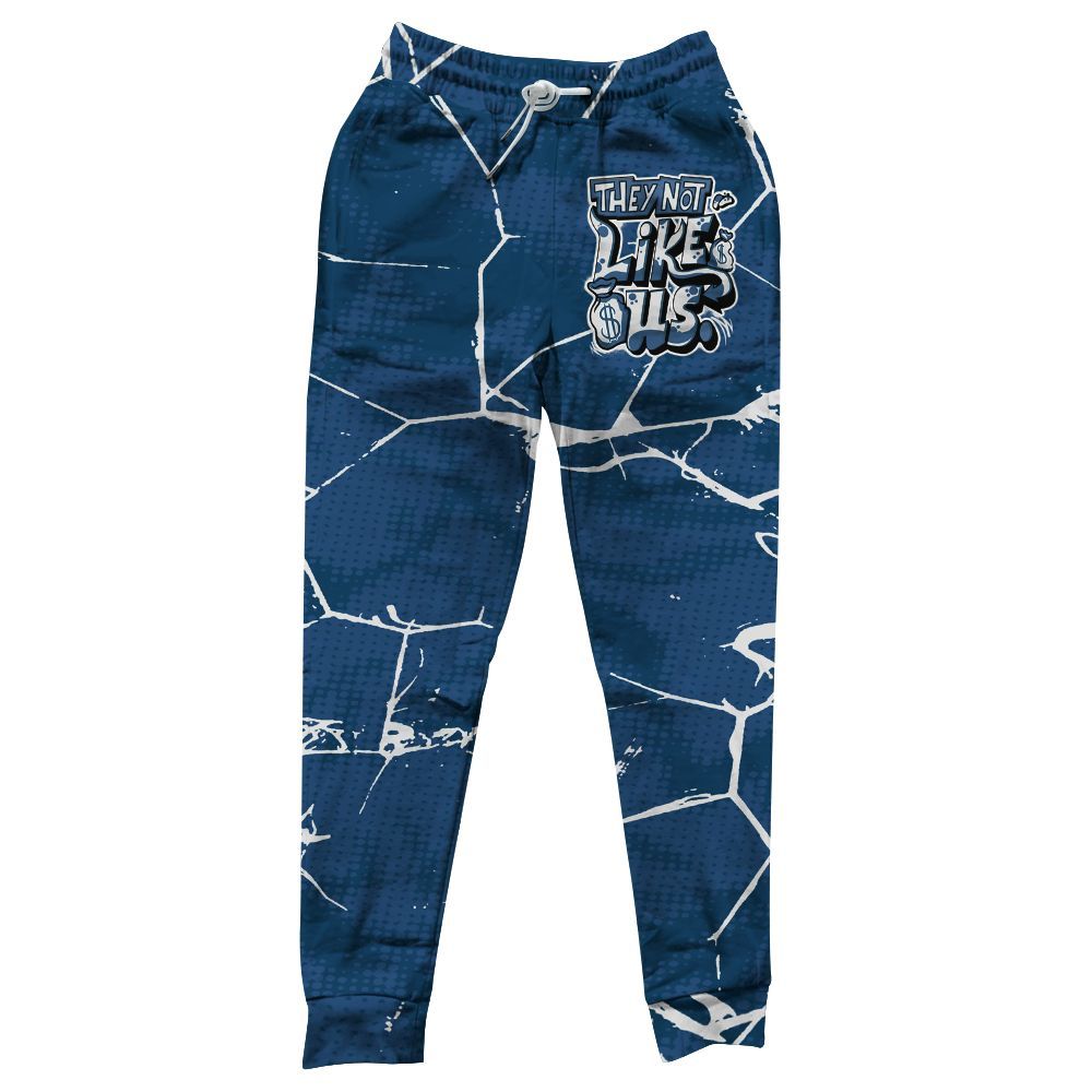 Sweatpant To Match High OG Midnight Navy 1s - Dislike Us Graphic All Over Print
