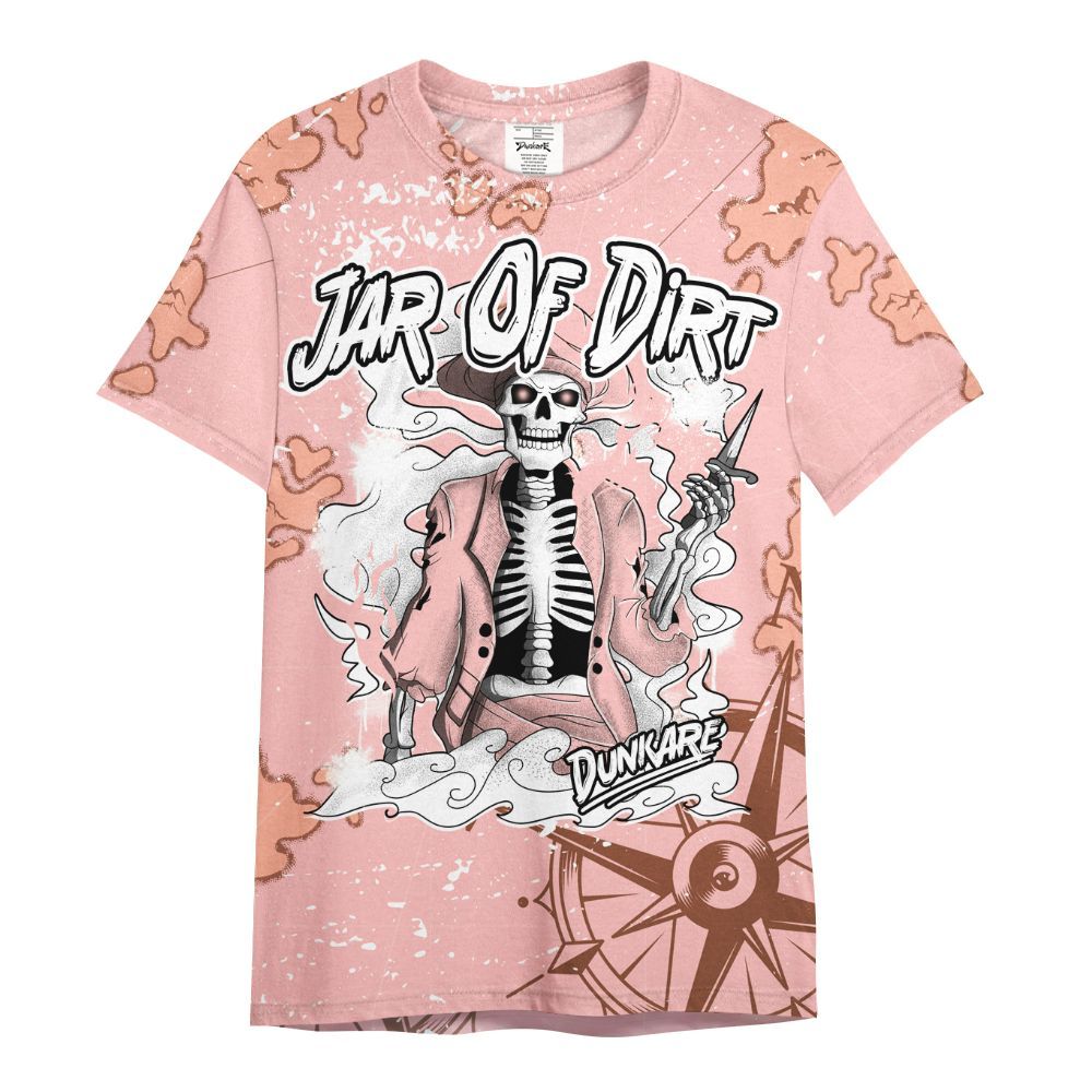 Shirt To Match Low Legend Pink 11s - Skeleton Jar Of Dirt Retro All Over Print