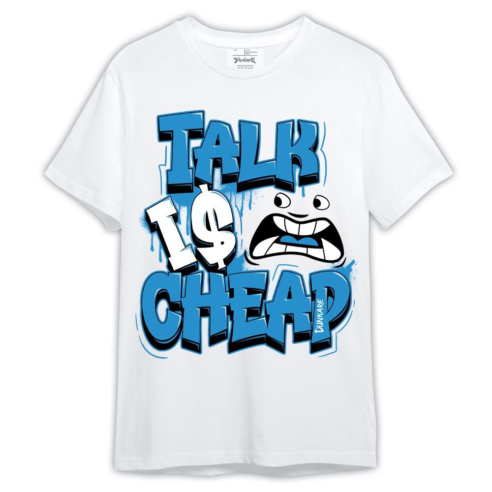 Shirt To Match Powder Blue 9s - Talk Is Cheap Shirt Outfit