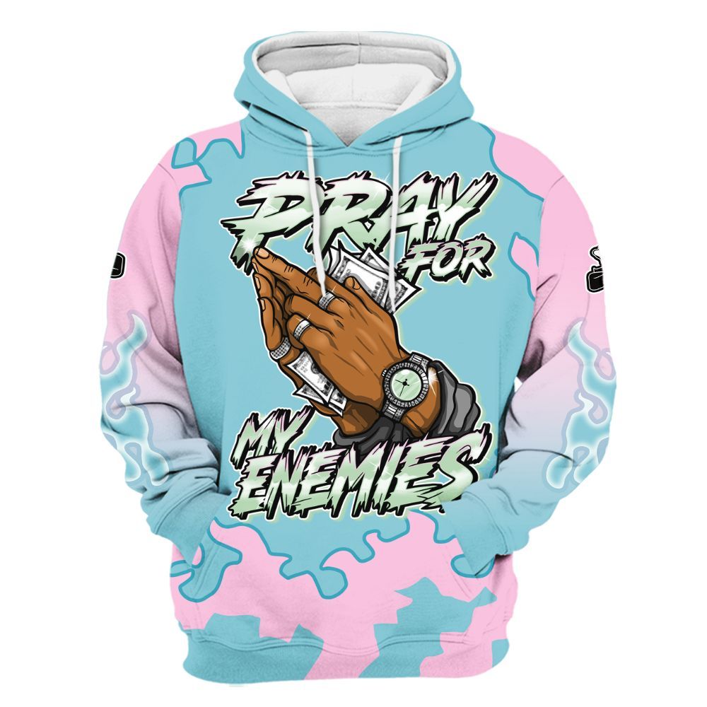 Hoodie To Match SB Dunk Low Visty - Prayed For Enemies Graphic Blessing All Over Print