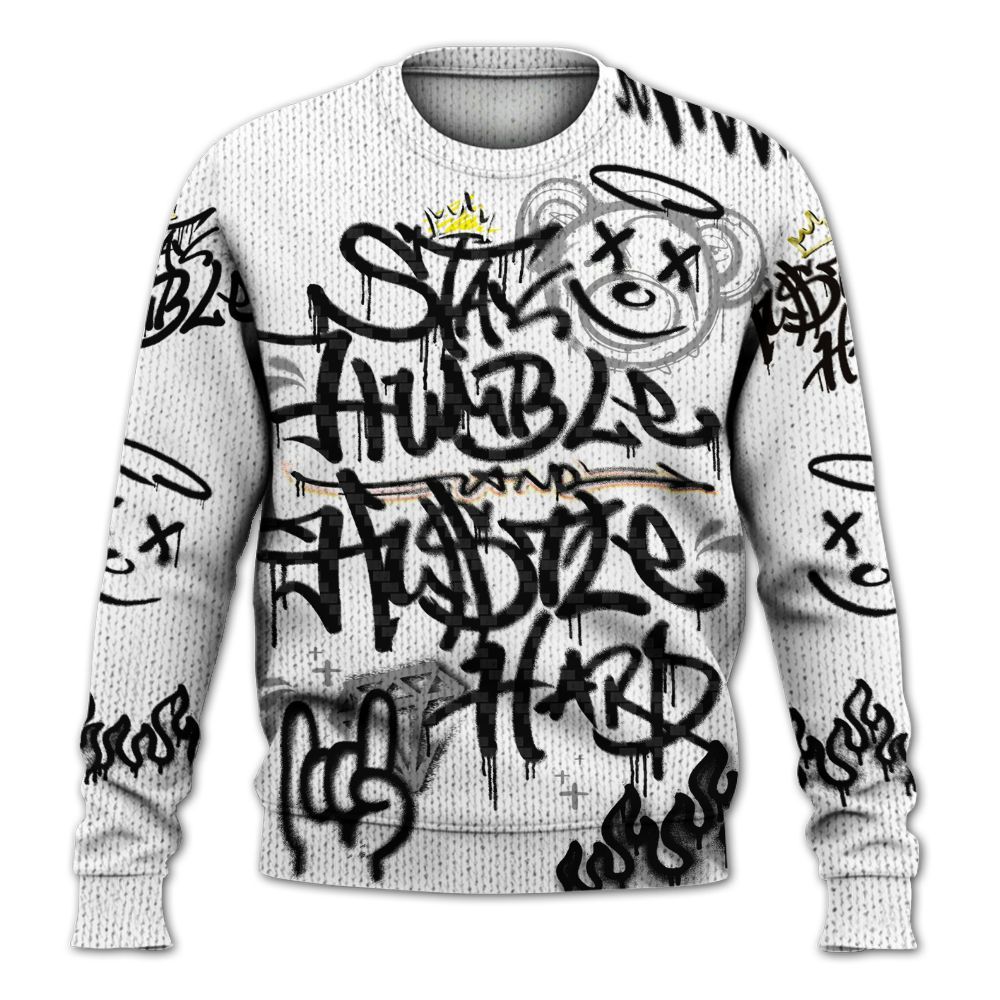 Knitted Sweater To Match Kobe 9 EM Protro Halo - Humble Drip Streetwear Graffity