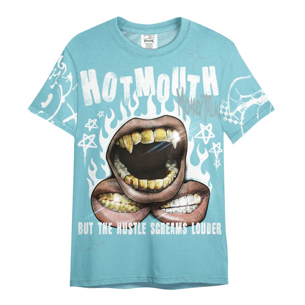 Shirt To Match Low Legend Blue 11s - Mouth Burning Street Style All Over Print