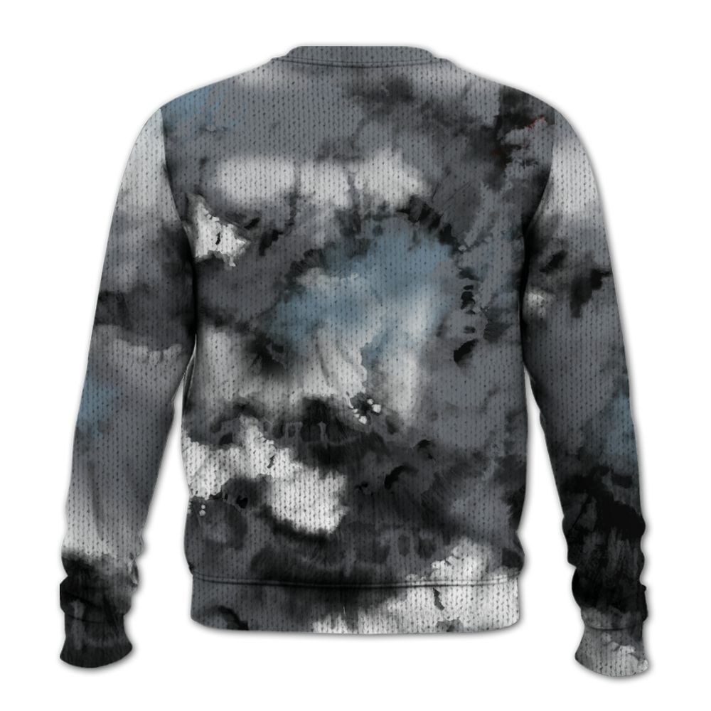 Knitted Sweater To Match Air Max DN Silver Bullet - God Blessed Tie Dye