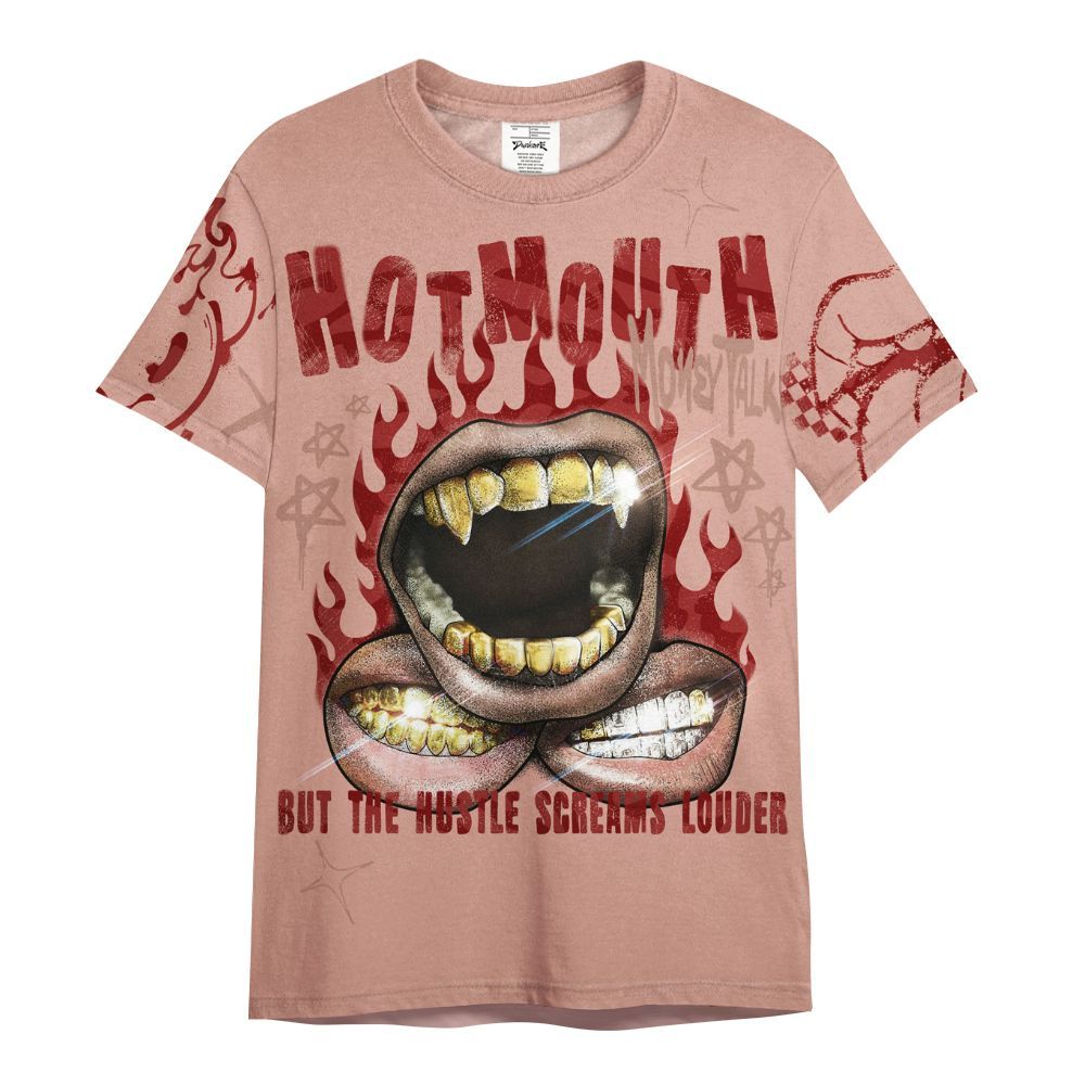 Shirt To Match Valentines Day 3s - Mouth Burning Street Style All Over Print