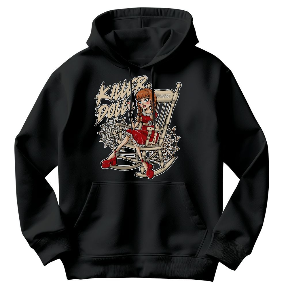 Sweatshirt To Match Dunk Low Strawberry Waffle - Killer Doll-A Halloween Graphic