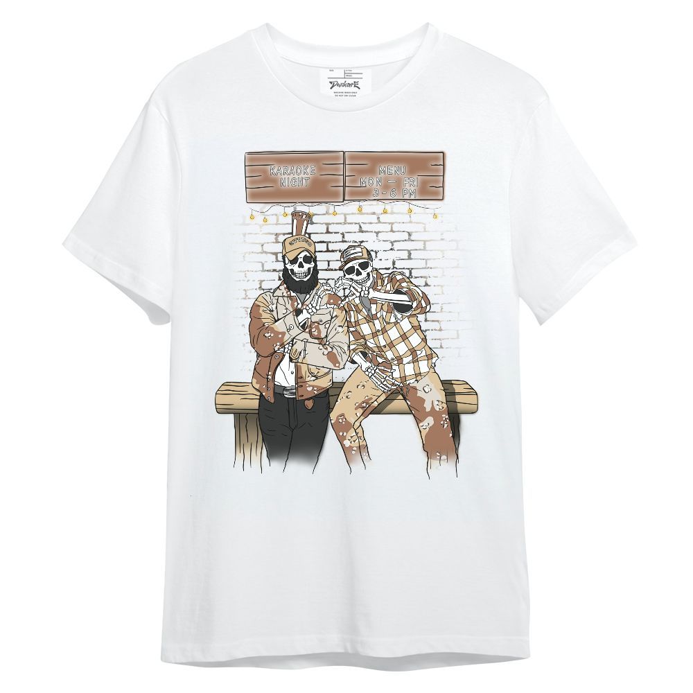 Shirt To Match Desert Camo 3s - Skeleton Help Friendship Unisex Shirt