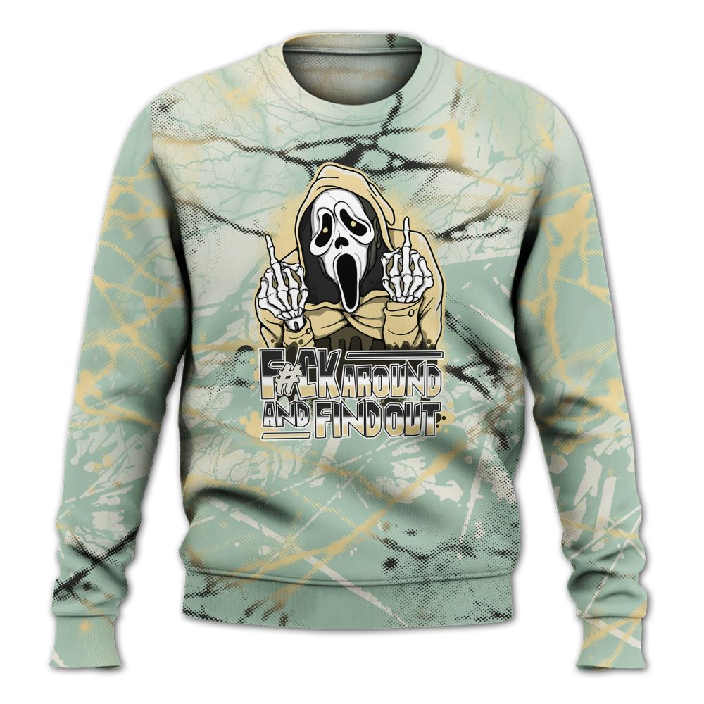 Sweatshirt To Match Joins Year Of The Snake 5s - F#CK And Find Out Graphic All Over Print