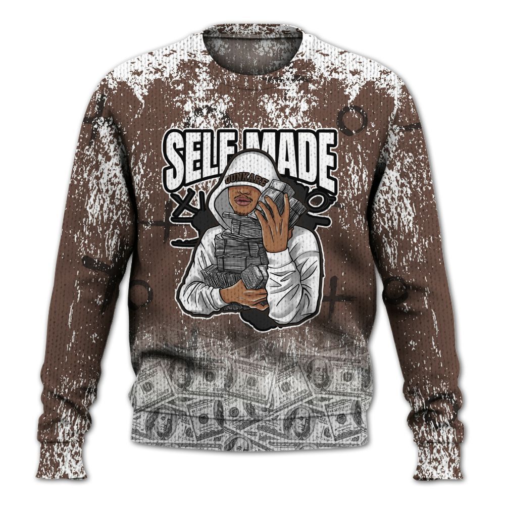 Knitted Sweater To Match Air Force 1 Low Escape - Selfmade Unique Drip