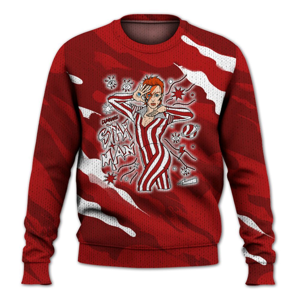 Knitted Sweater To Match Red Taxi 12s - Starmans Graphics Colored