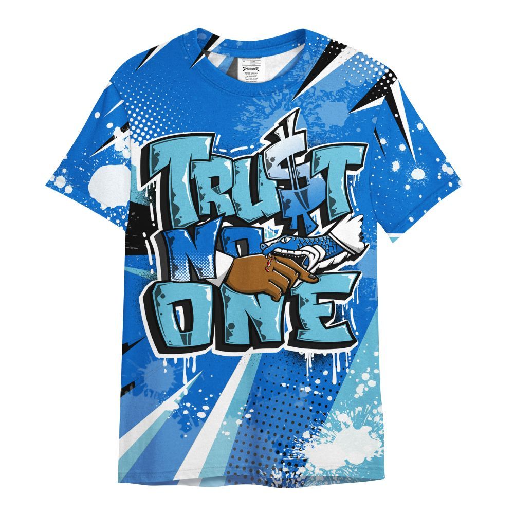 Shirt To Match Dunk Low Argon - Poly Trust No One Dripping All Over Print